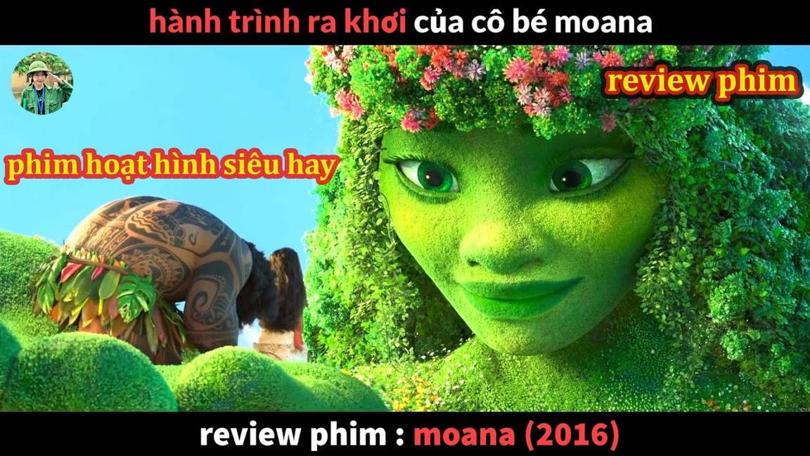 review phim Hoạt Hình siêu hay - Hành Trình Của Moana 2016