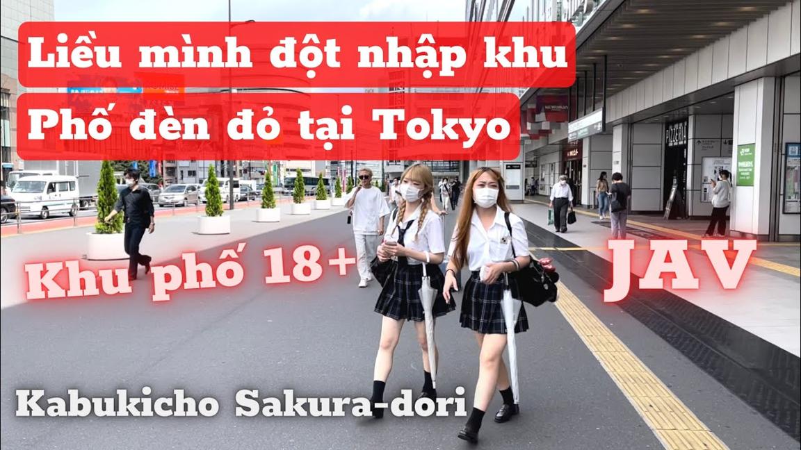 341 | Liều Mình Đột Nhập Khu Phố Đèn Đỏ Tại Tokyo | Cuộc Sống ở Nhật | Đức Thư Vlogs
